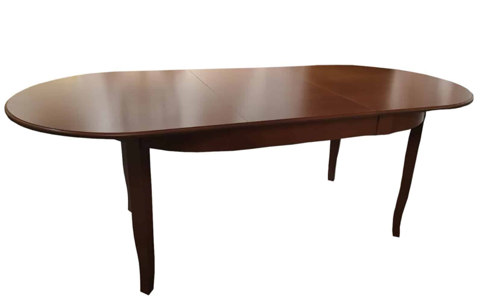 Masă Dining Ella, Extensibilă, 165/220x100x78cm, Lemn masiv