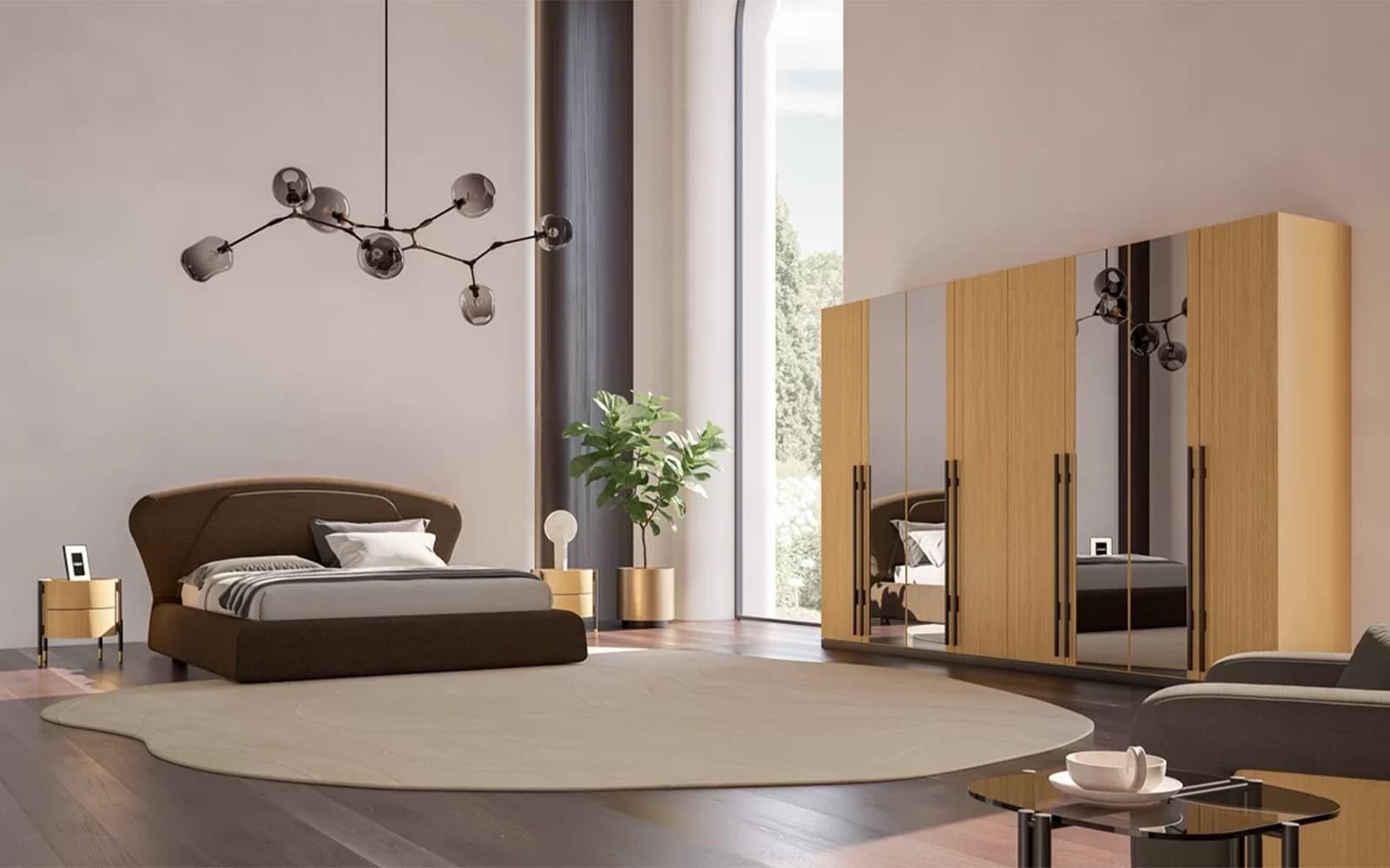 Dulap Marquesa, 270x238x62cm, 6 usi