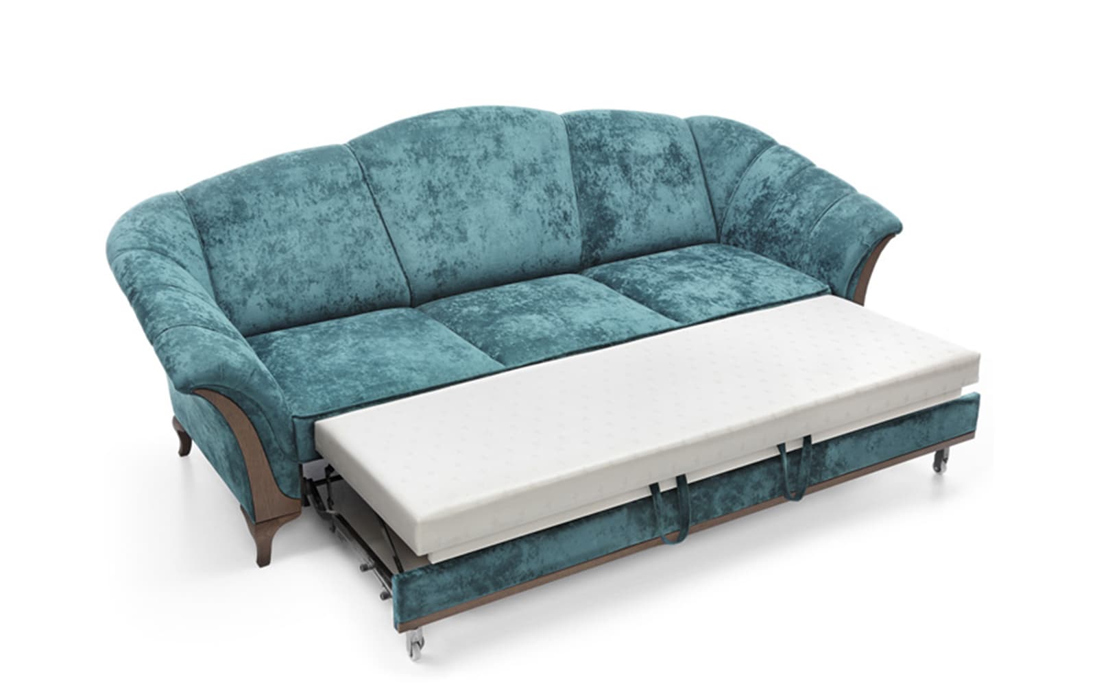 Canapea Leona, 253x99x97cm din lemn masiv