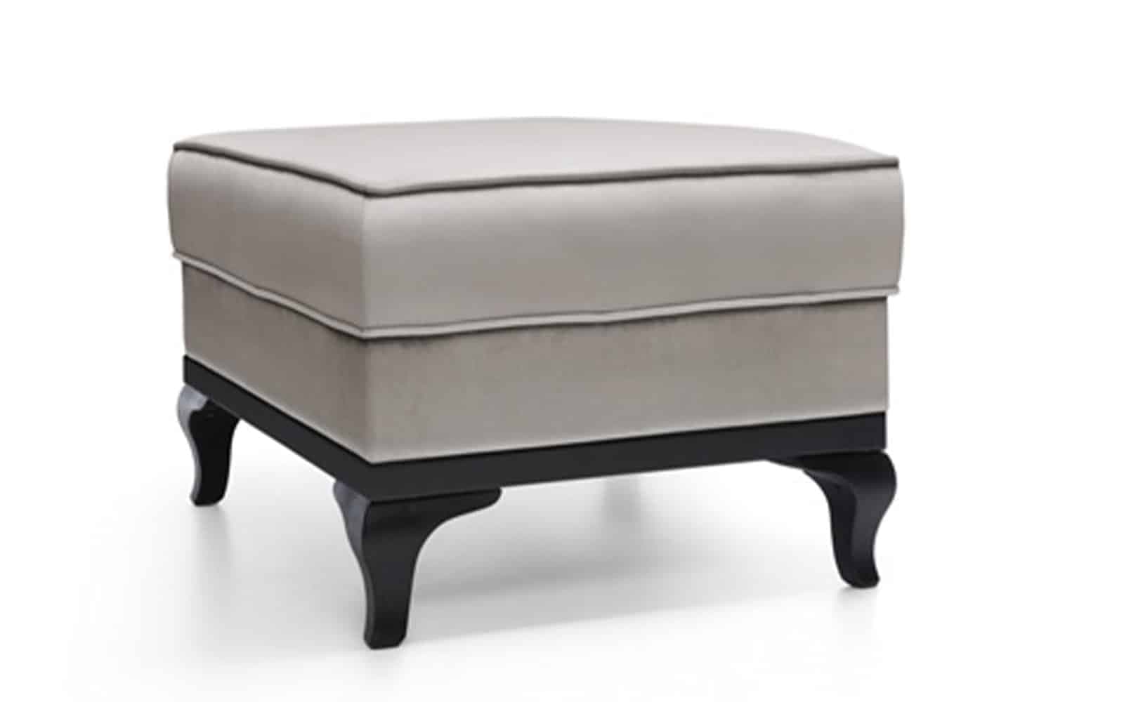 Taburet Leona, 60x60x44cm din lemn masiv