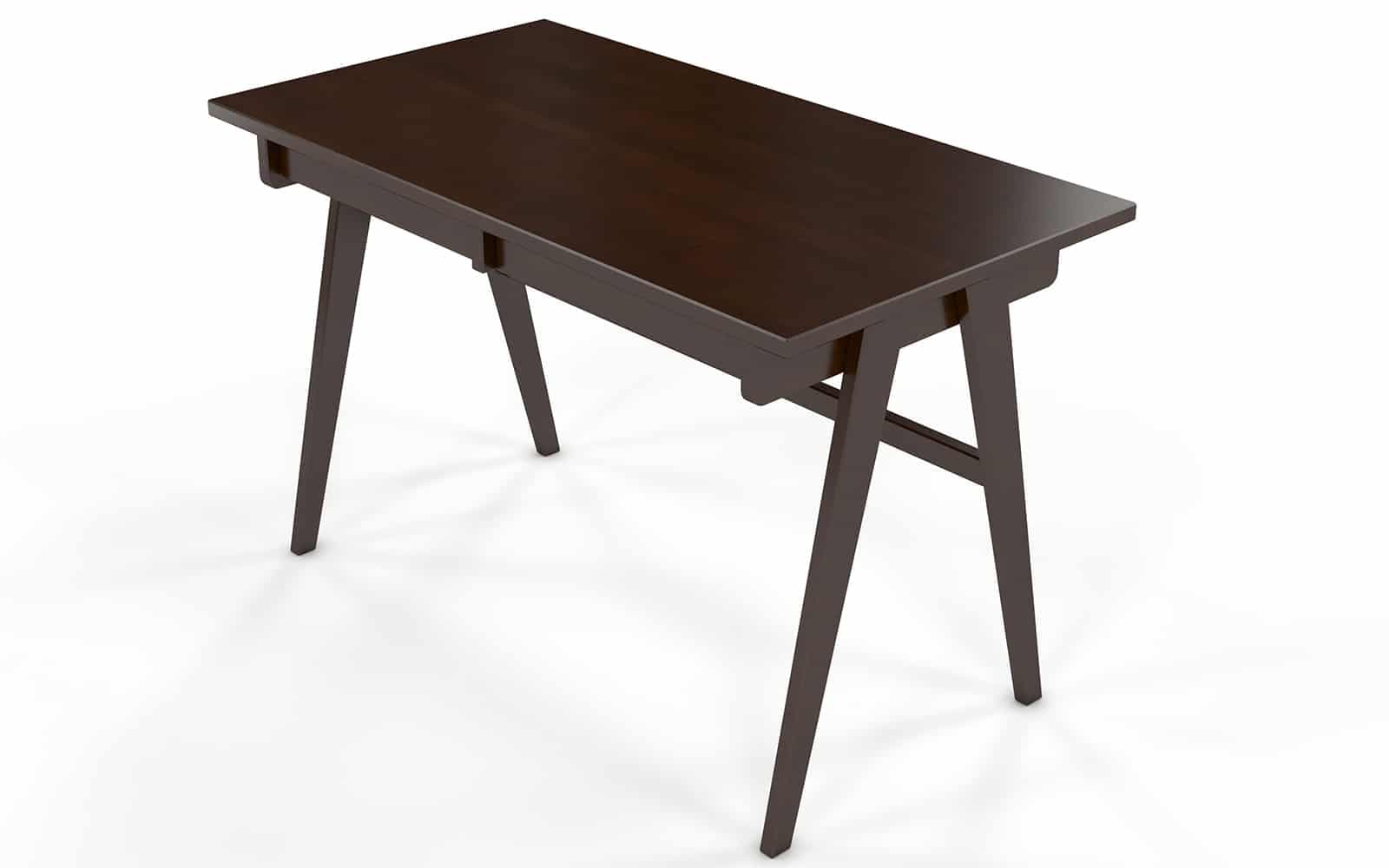 Birou Baraga, Lemn Masiv, 120x65x75cm, Personalizabil