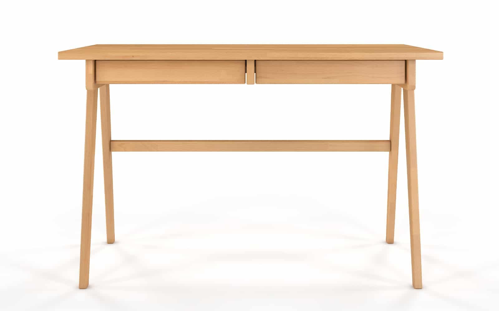 Birou Baraga, Lemn Masiv, 120x65x75cm, Personalizabil