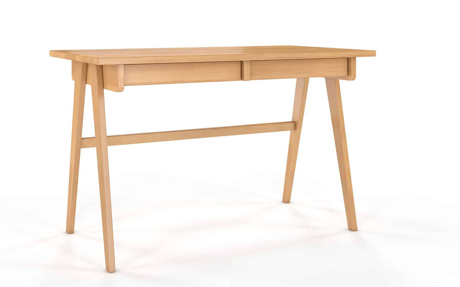 Birou Baraga, Lemn Masiv, 120x65x75cm, Personalizabil