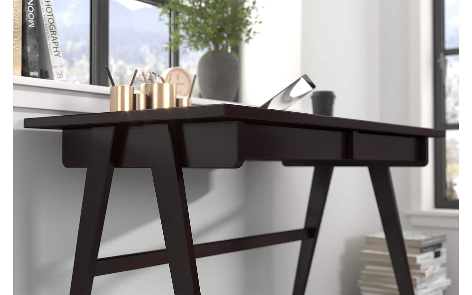 Birou Baraga, Lemn Masiv, 120x65x75cm, Personalizabil