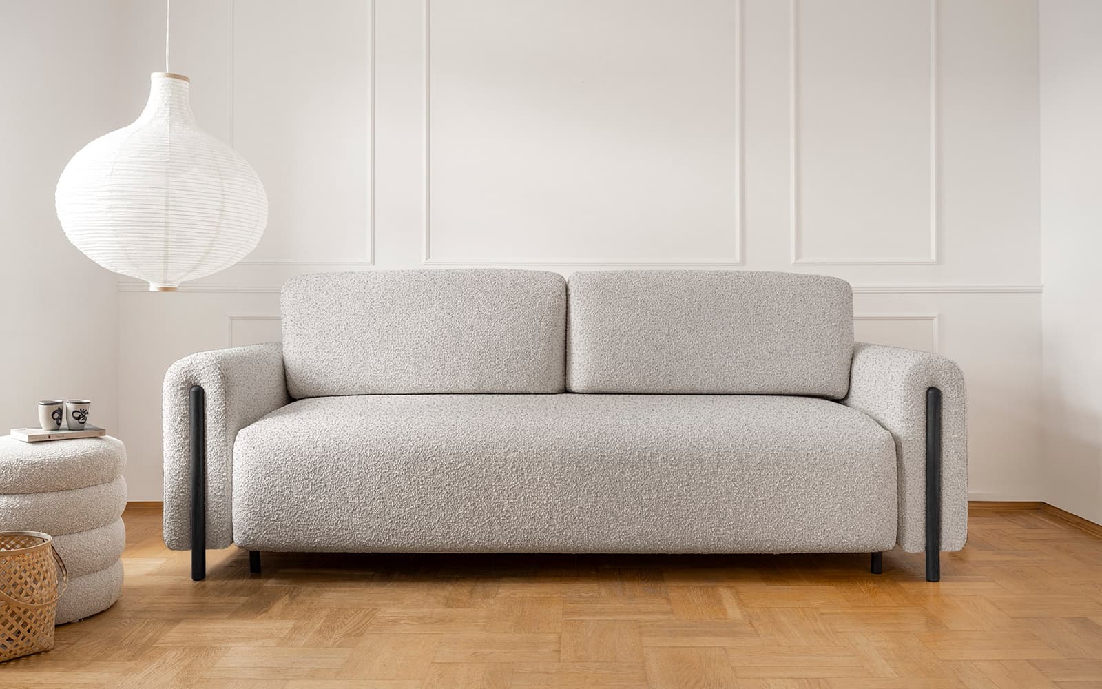 Canapea CosmoFlex, Extensibila, Personalizabila din lemn masiv