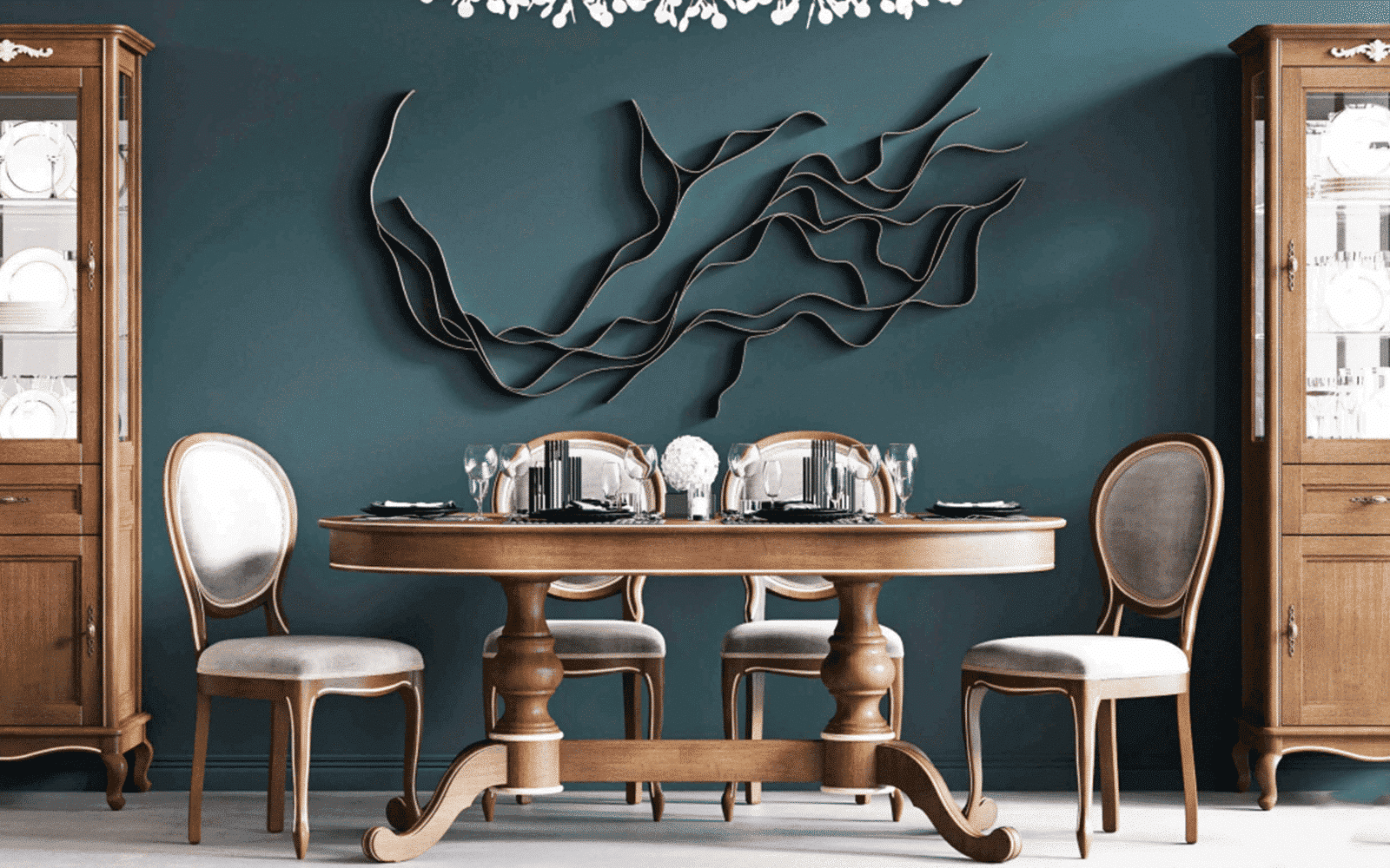 Masă de Dining Seraphia, Lemn Masiv, 180 x 100 x 79 cm