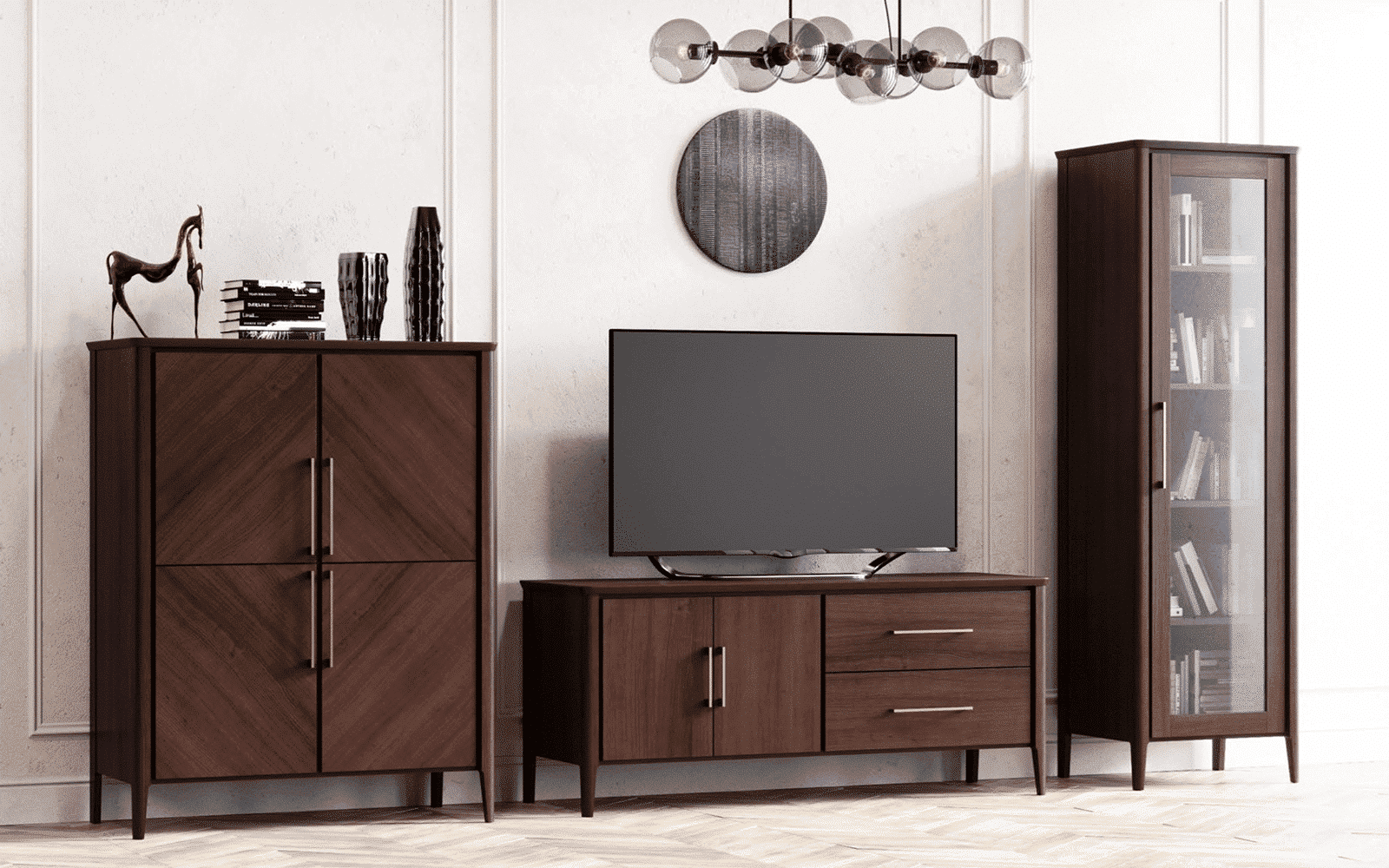 Bufet Selvawood, Lemn Masiv, 160x49,5x68 cm