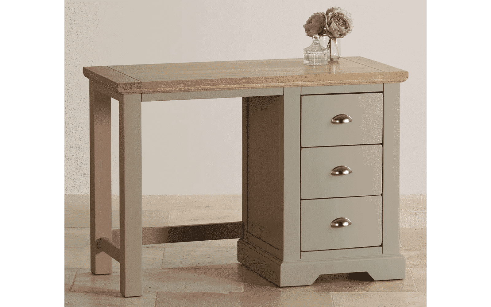 Set Dormitor Ives, Personalizabil, Lemn Masiv, Gri