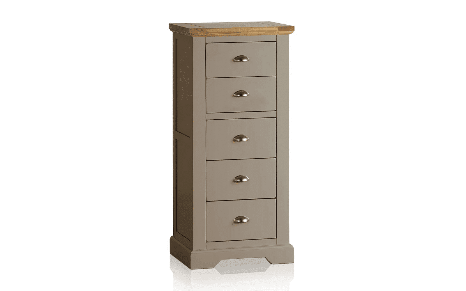 Bufet Ives, Lemn Masiv, Personalizabilă, Gri, 54 x 41 x 117 cm