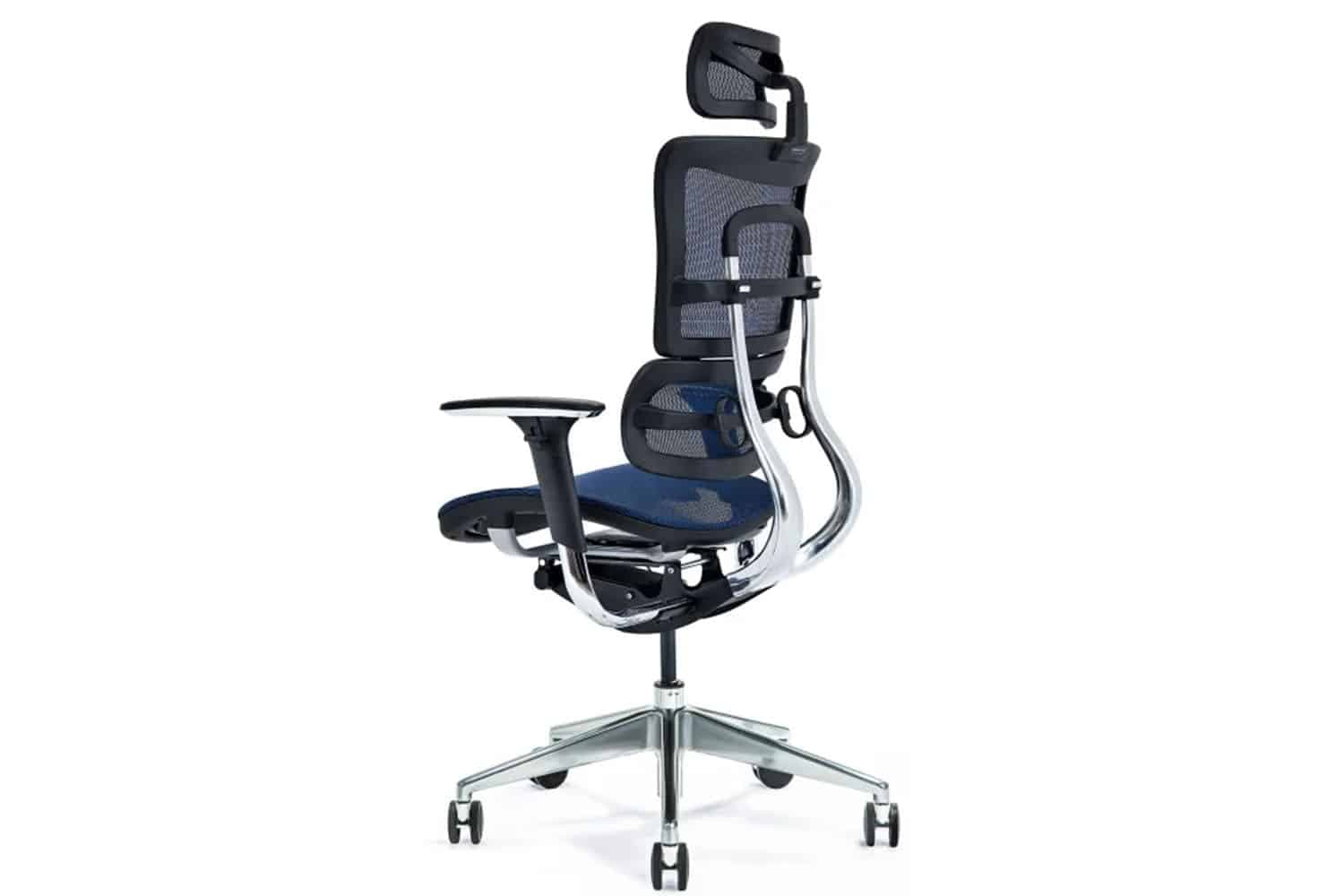 Scaun de birou, ErgoComfort, Plasă Respirabilă, Albastru