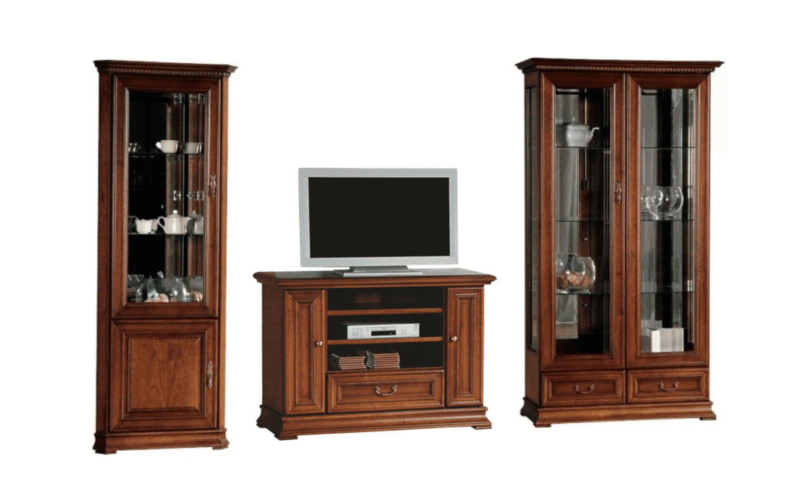 Set Living Ravino, Lemn Masiv, Nuc