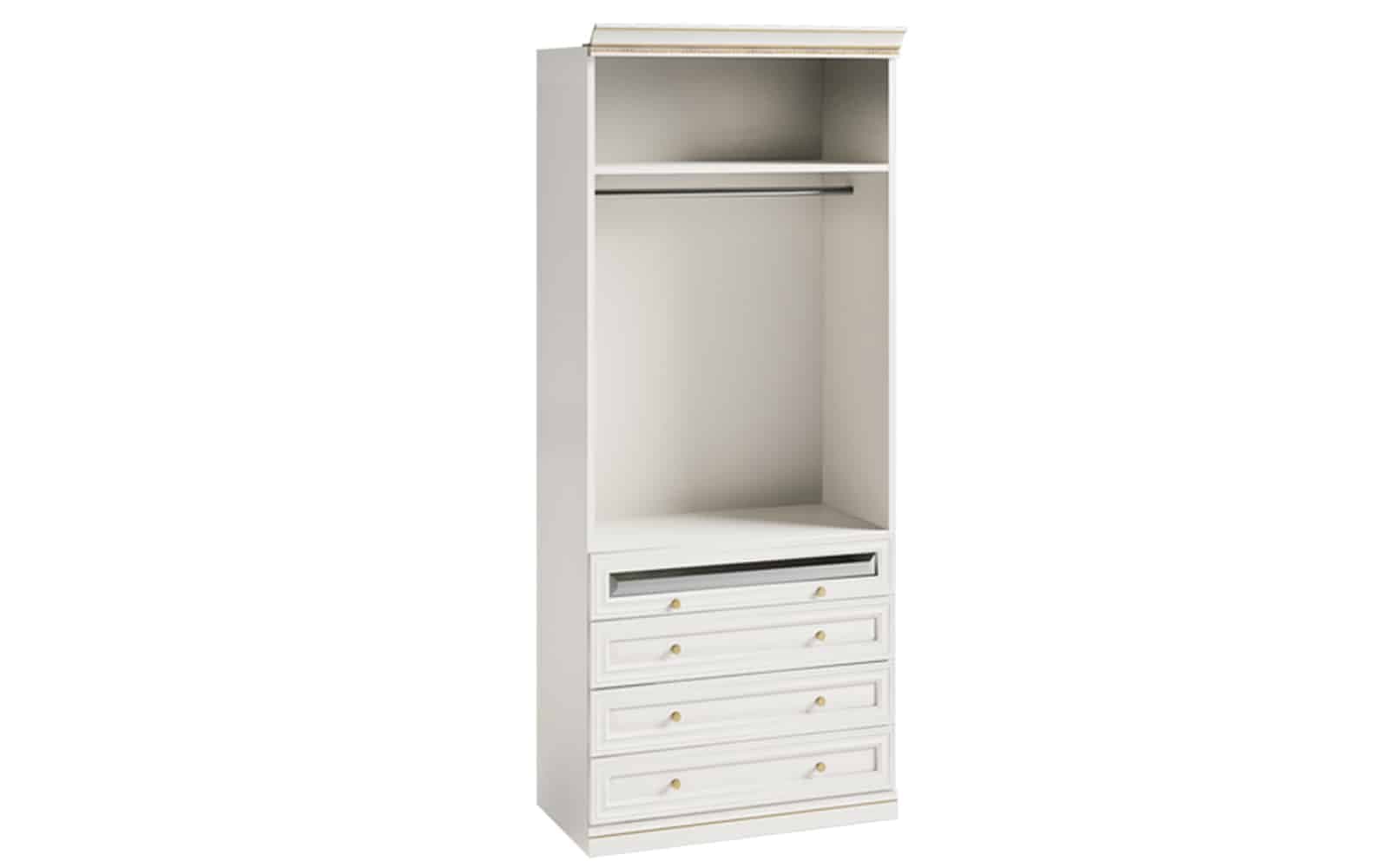 Dulap Vanna, cu Sertare, Lemn Masiv, 100,4 x 62,5 x 245,8 cm