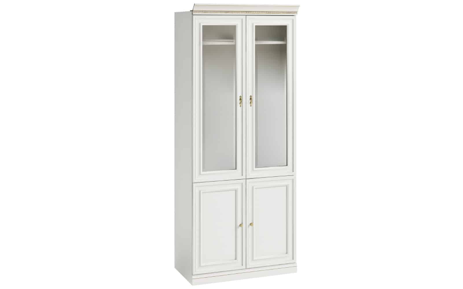 Dulap Vanna II, 2 Uși, Lemn Masiv, 100,4 x 62,5 x 245,8 cm