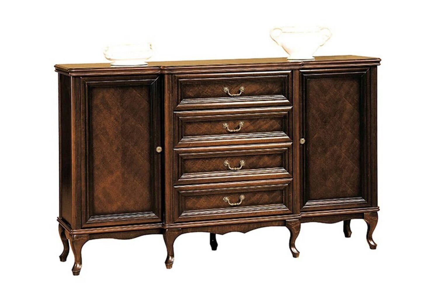 Comodă Weston VIII, Nuc, 184 x 46,5 x 111 m
