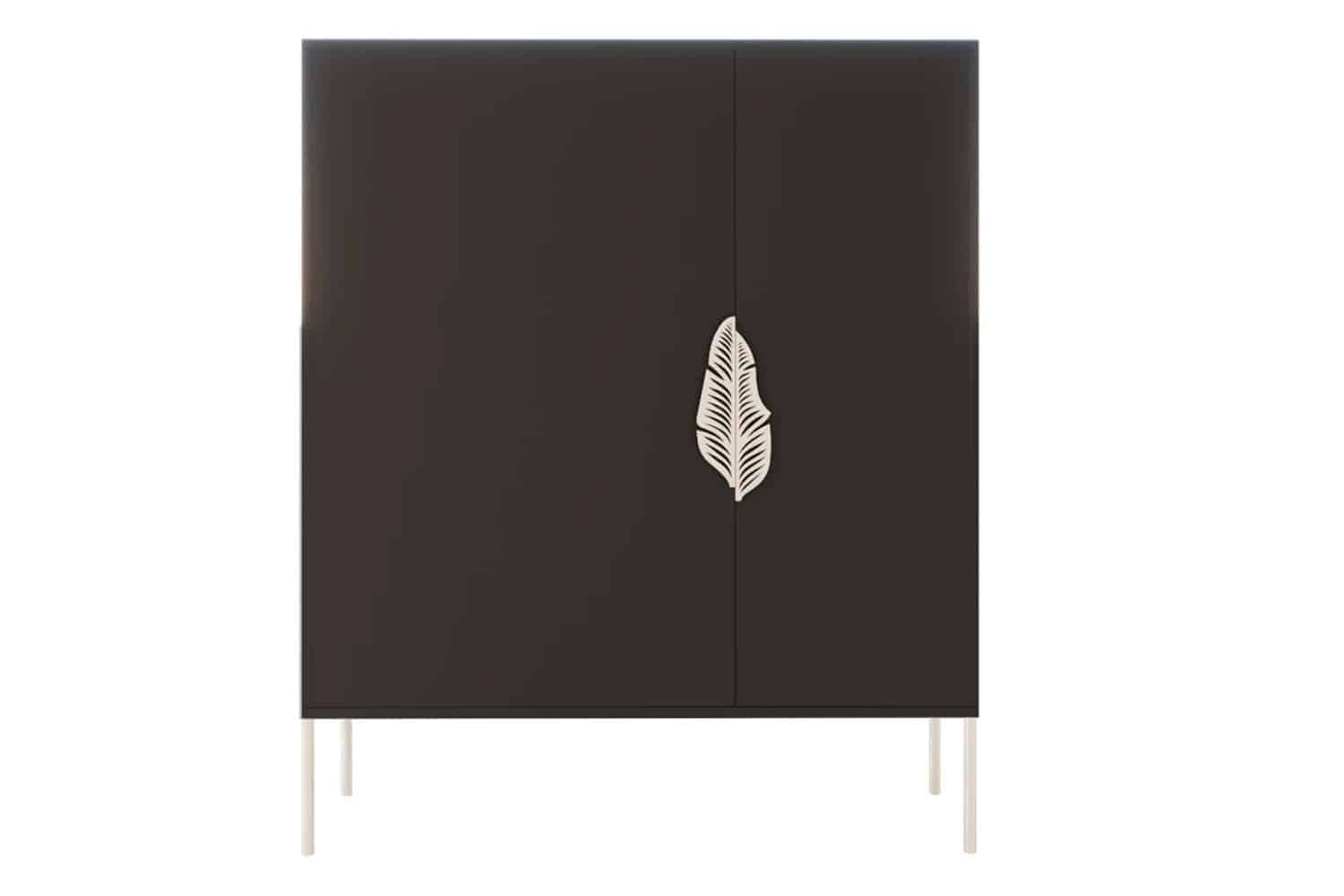 Pantofar Merlin, Personalizabil, Accesorii placate cu Aur, 100 x 35 x 120 cm din lemn masiv