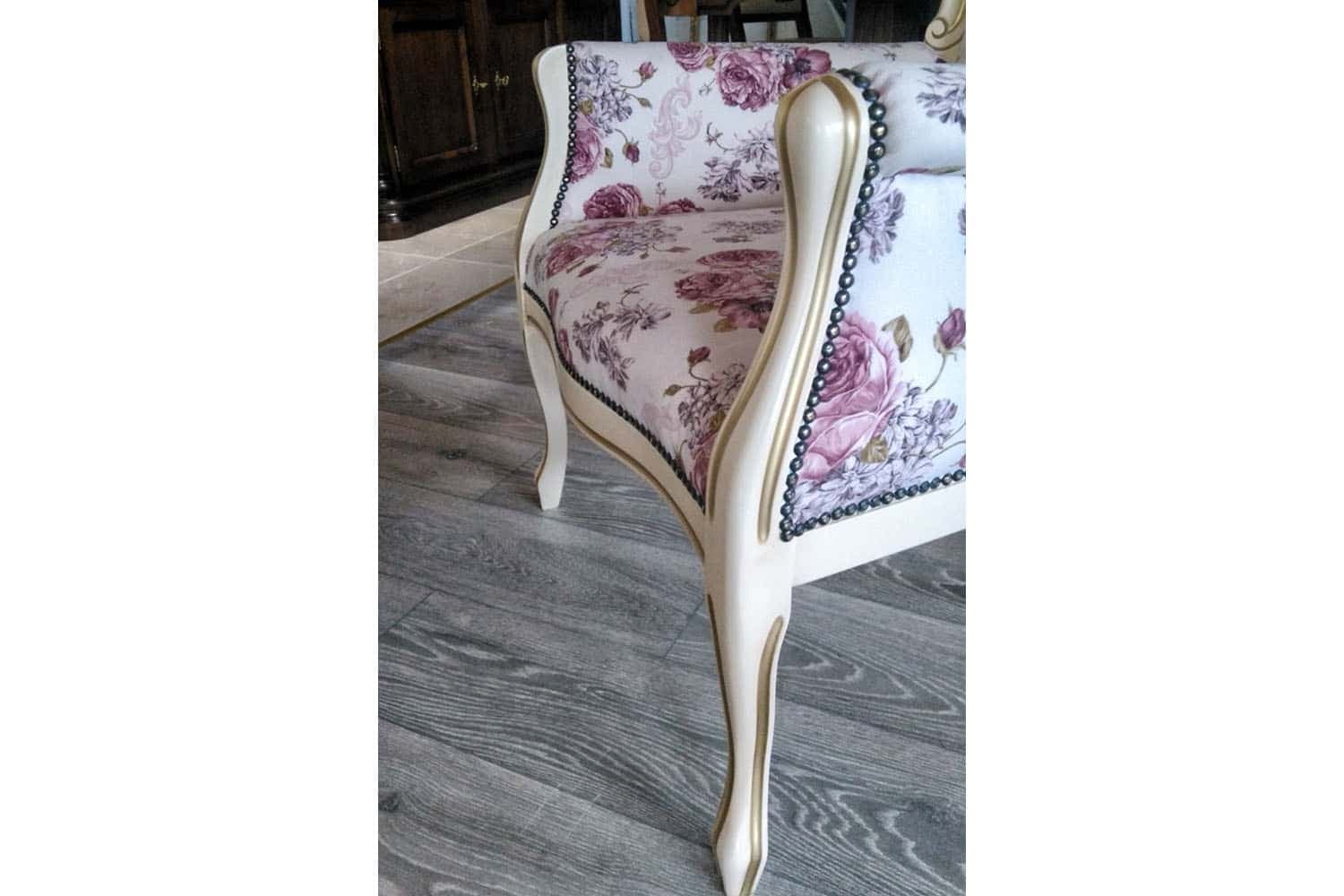 scaun clasic grace, tapițat