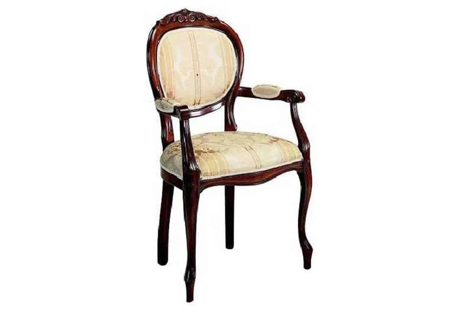 scaun clasic grace, tapițat