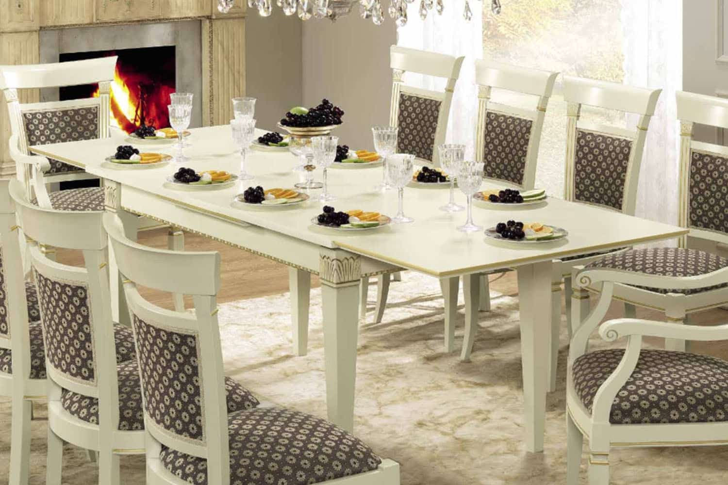 masa victoria, extensibila, 160/240 x 100 x 78 cm