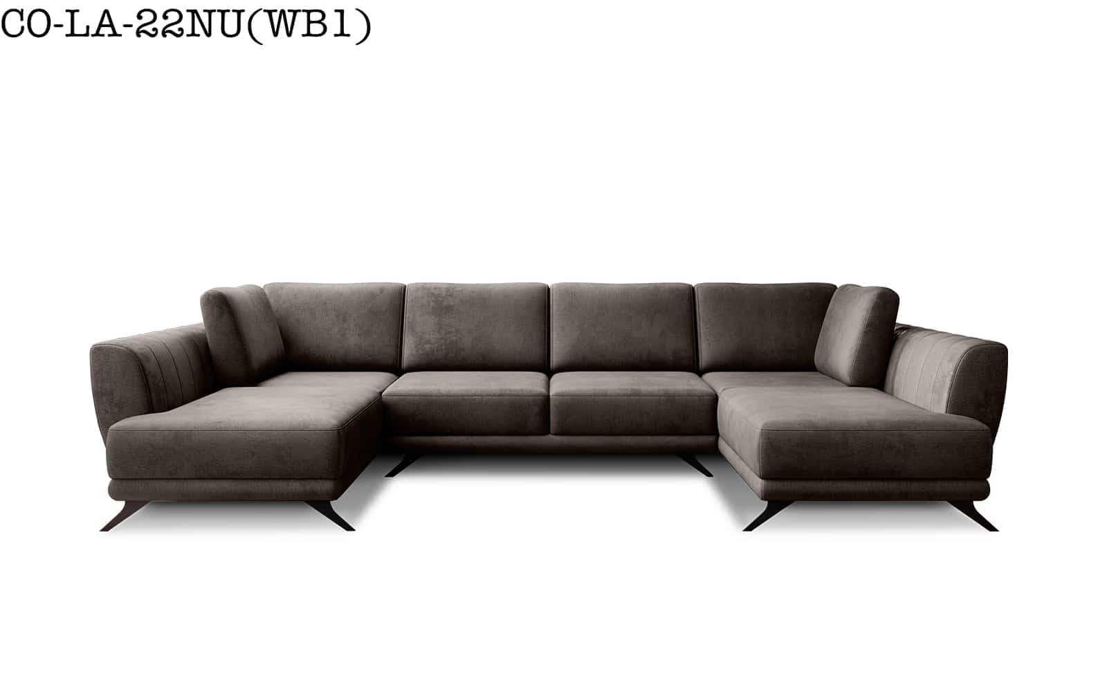 colțar larco's formă u extensibil, 362x191cm, personalizabil