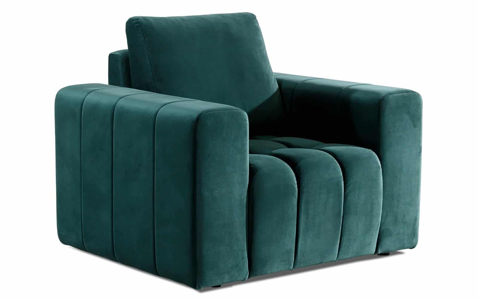 fotoliu eusebiu, 108 x 89 x 85, verde