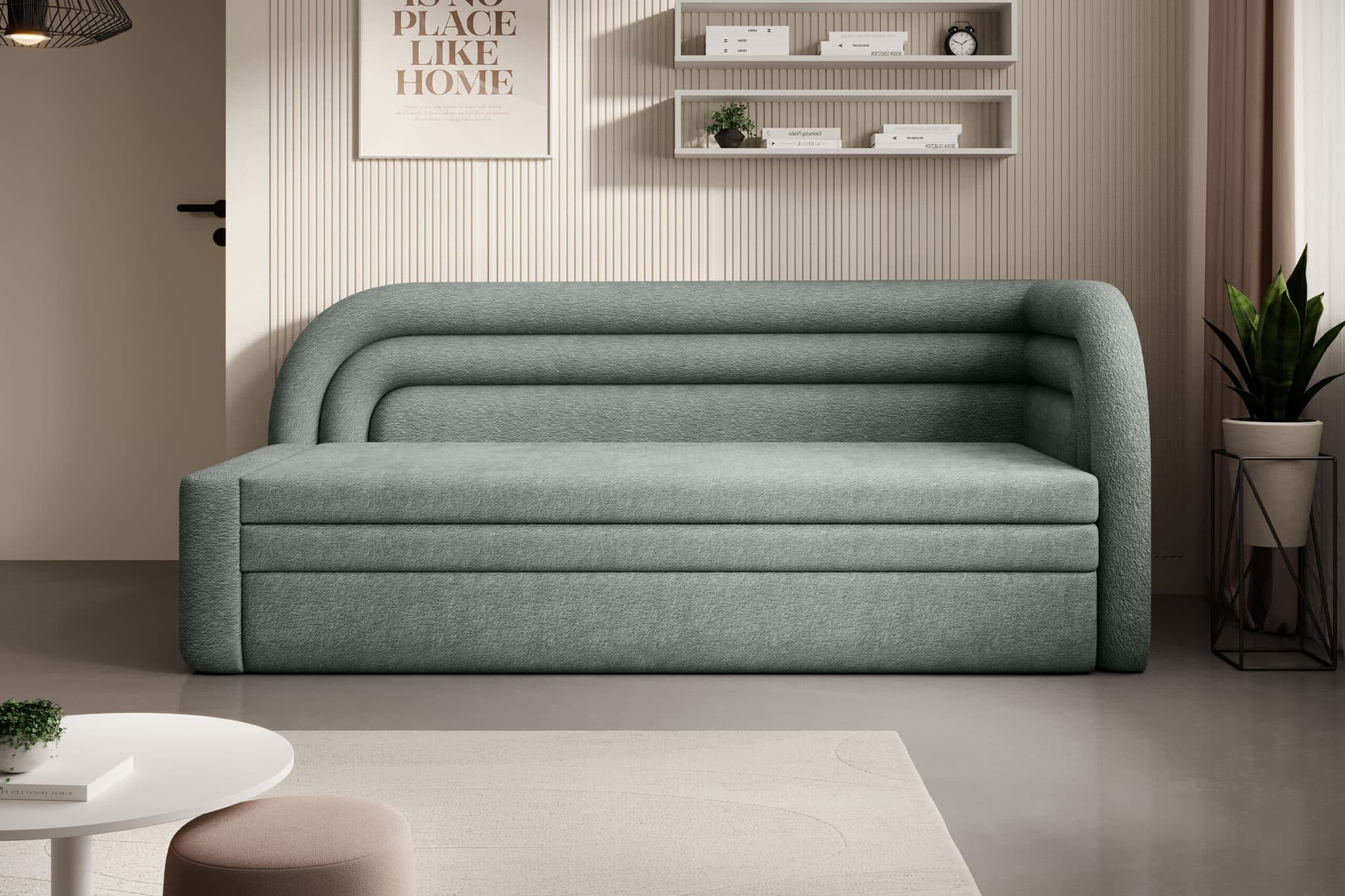 canapea verde filo 4