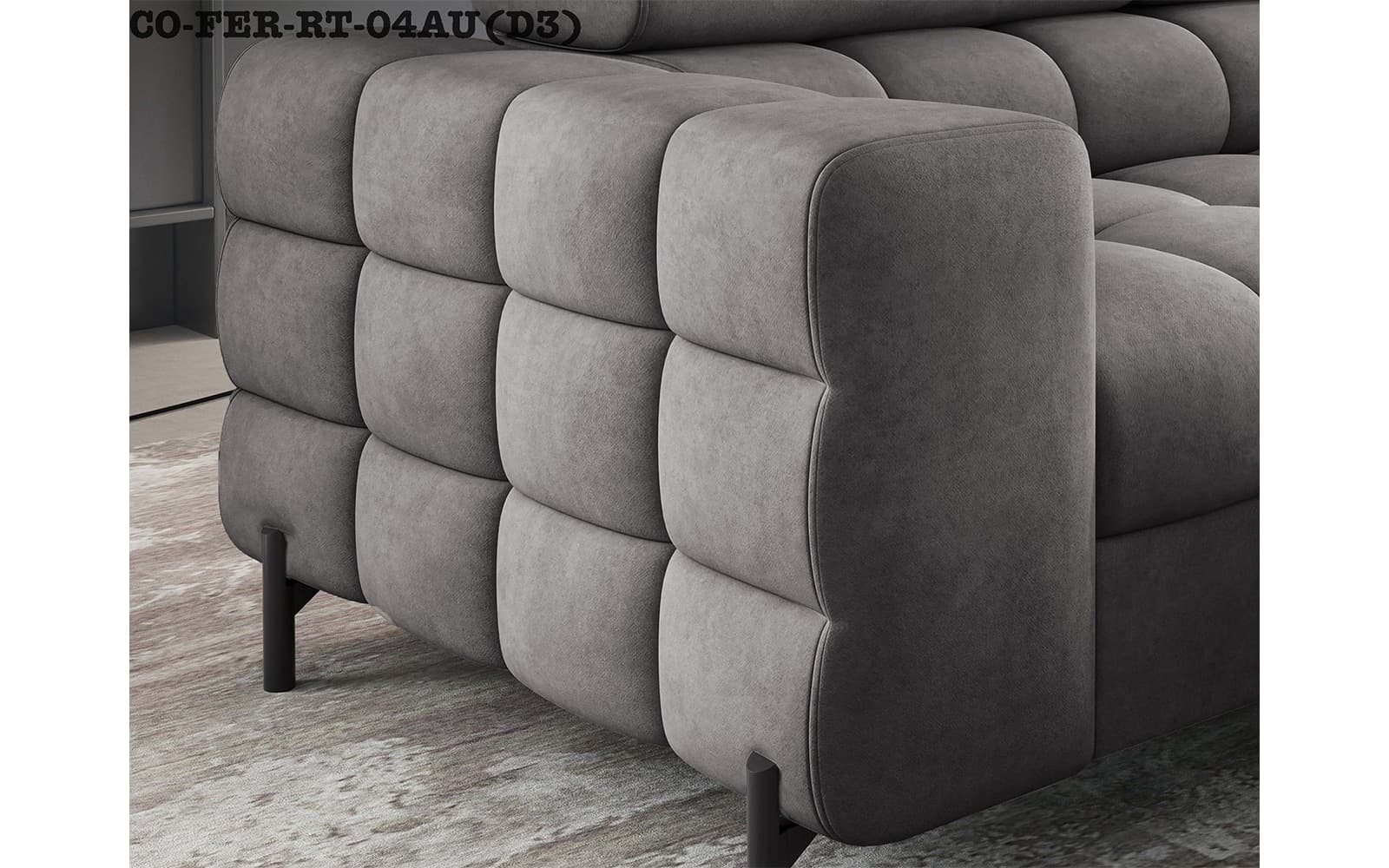 colțar ferry, material paros 02(crem), extensibil, colt stanga