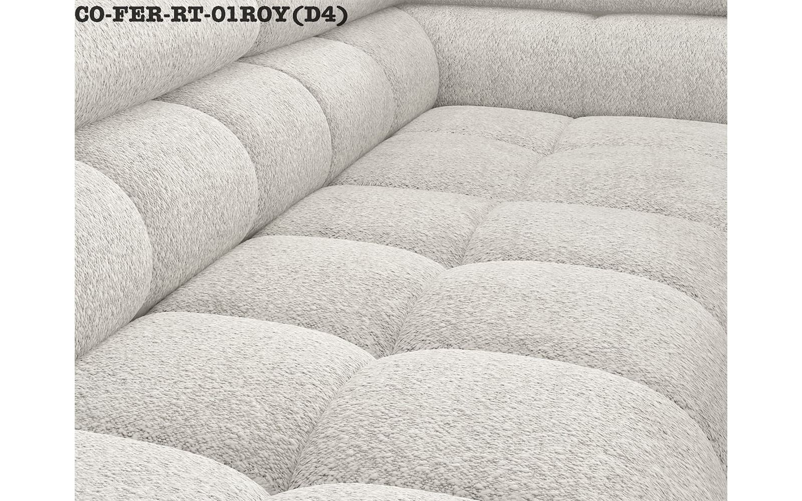 colțar ferry, material paros 02(crem), extensibil, colt stanga