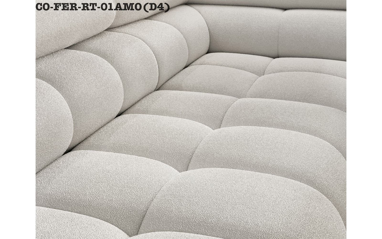 colțar ferry, material paros 02(crem), extensibil, colt stanga