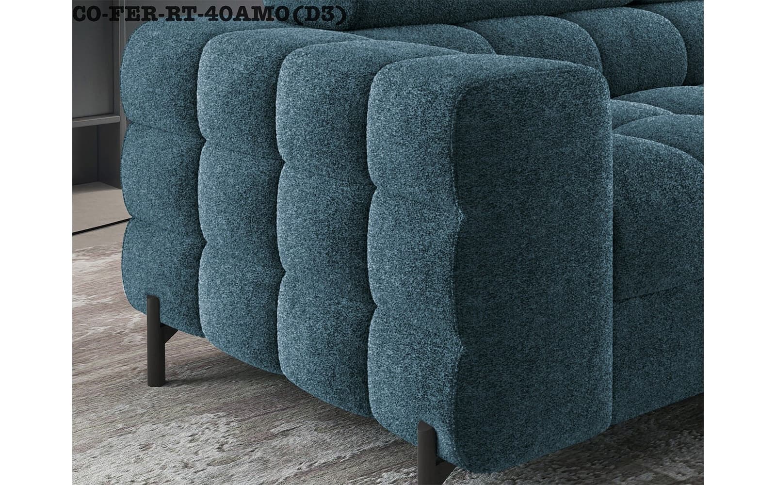 colțar ferry, material paros 02(crem), extensibil, colt stanga