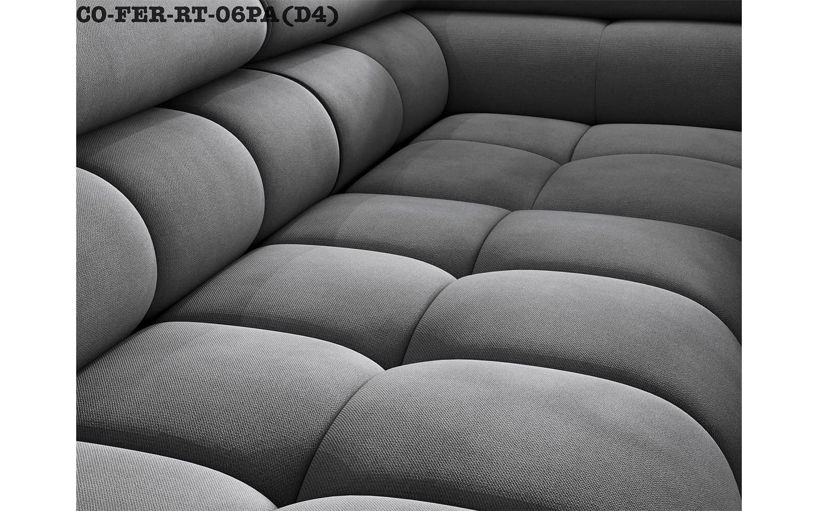 colțar ferry, material paros 02(crem), extensibil, colt stanga