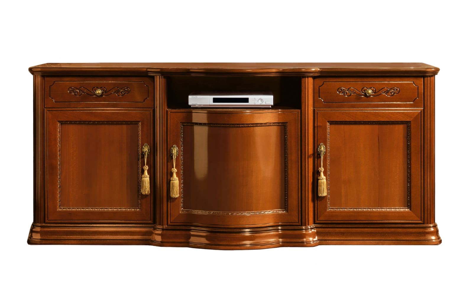 Comodă Bologna TV, Nuc, 188 x 55 x 79 cm