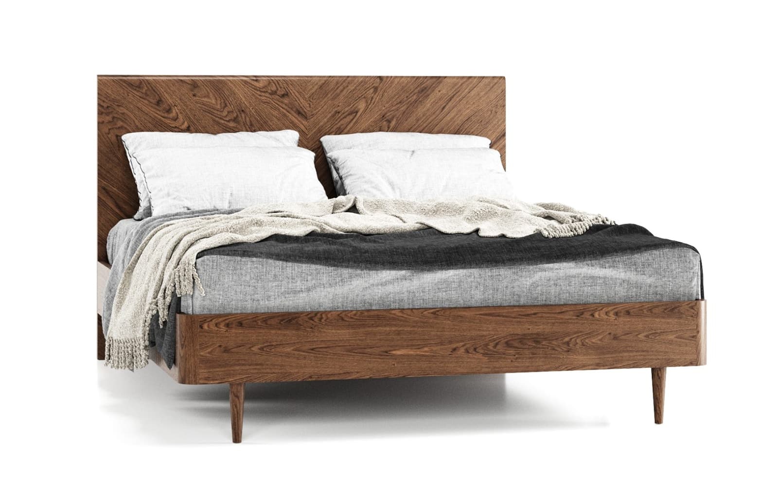 set dormitor bordo, lemn masiv, bordo, nuc
