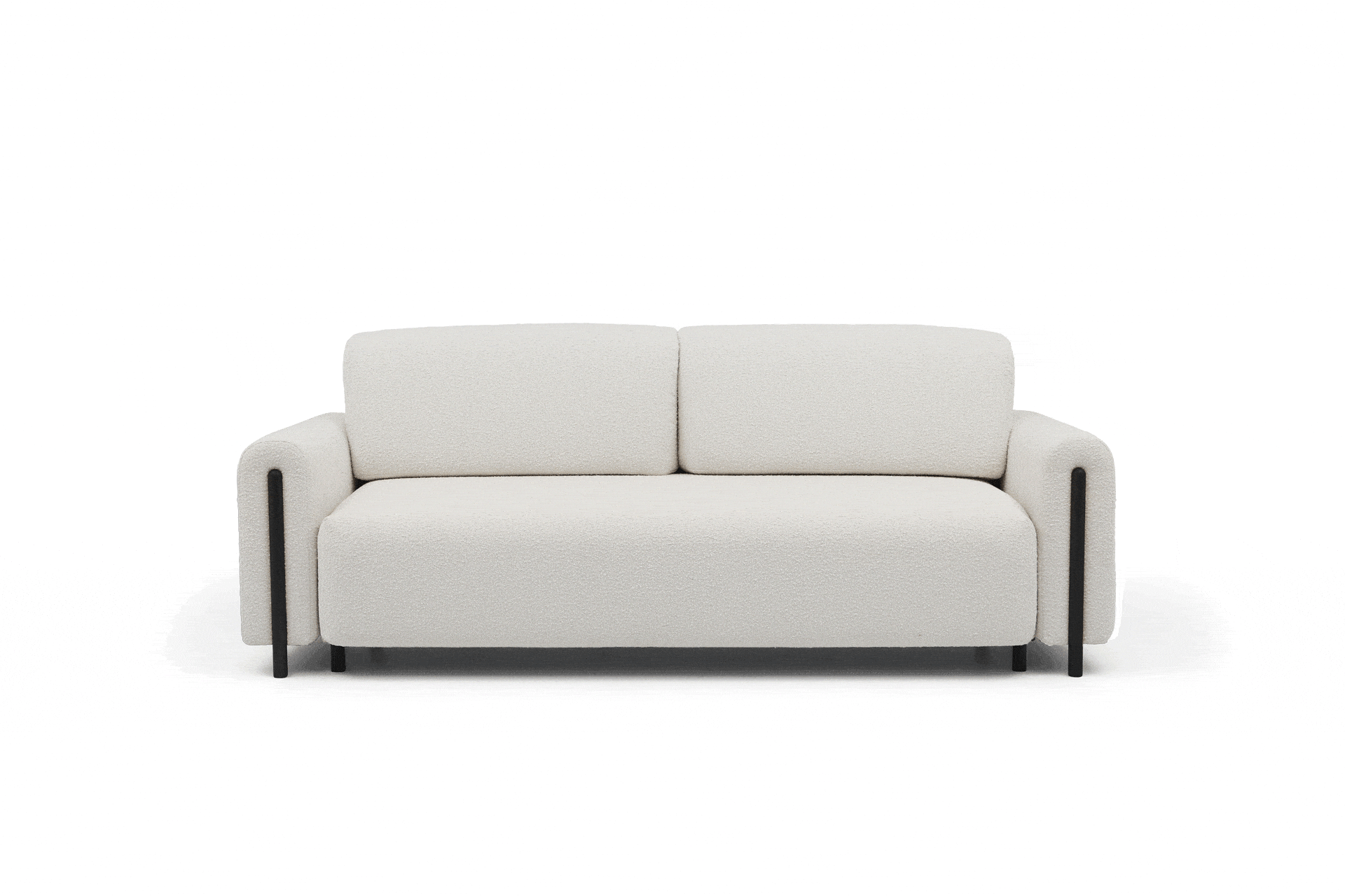 canapea cosmoflex, extensibila, material jaffray 01 alb (copie)