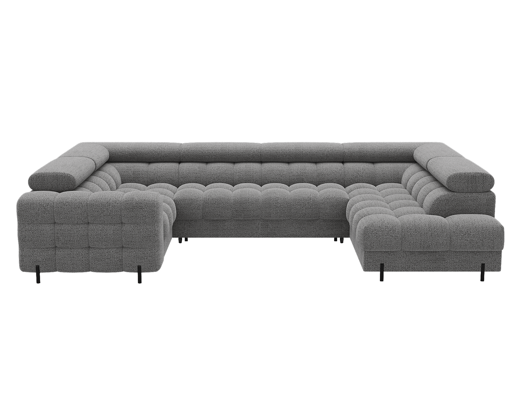 Colțar Formă U, Extensibil Factory, 346x205cm, Personalizabil