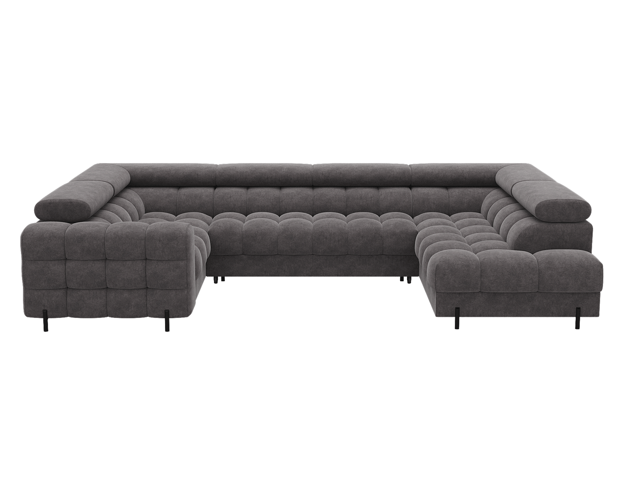 Colțar Formă U, Extensibil Factory, 346x205cm, Personalizabil