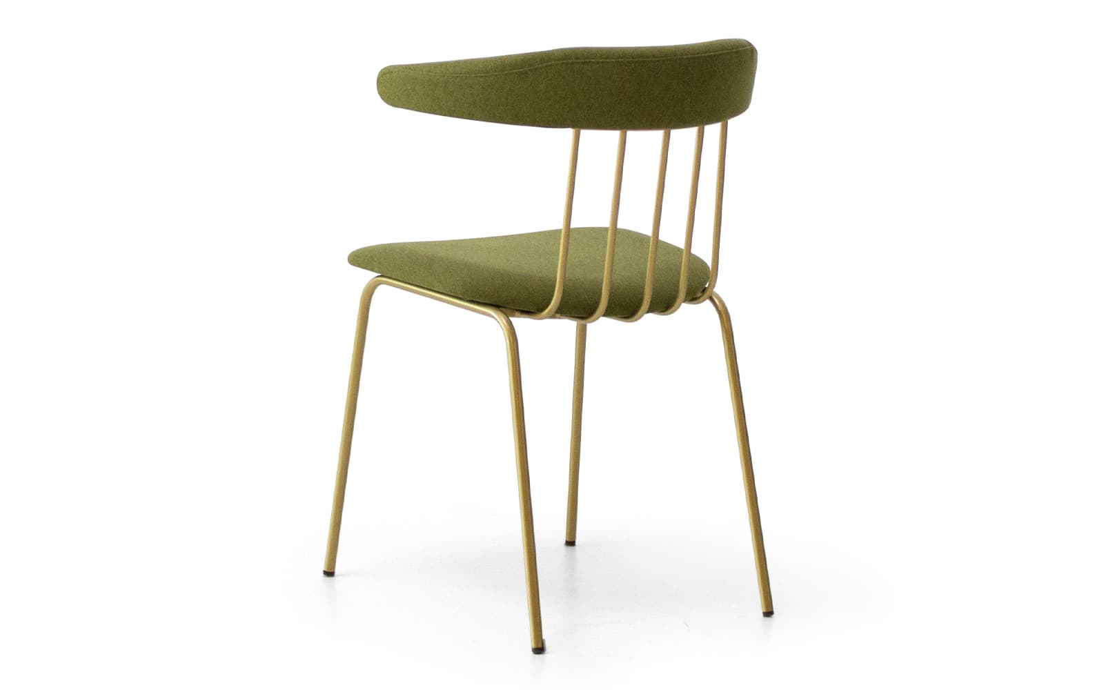 Scaun Sillon Miki, Cadru Metalic Sudat, Design Cu Spătar Extins, Personalizabil din lemn masiv