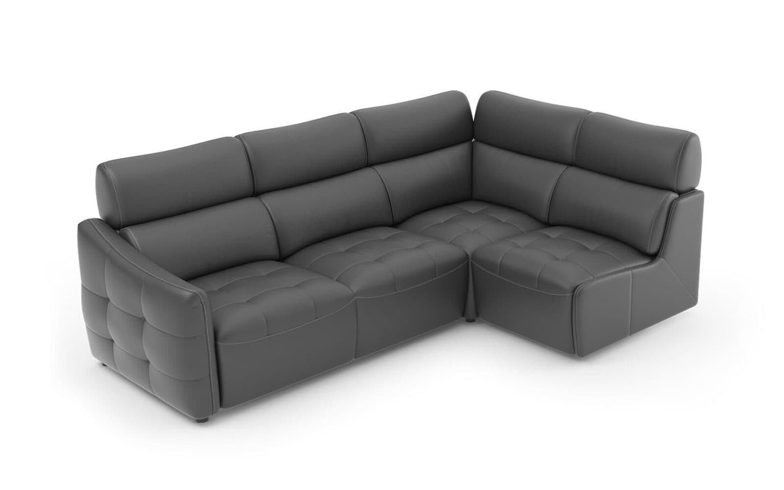 Coltar Davos, 262×100×171 cm din lemn masiv