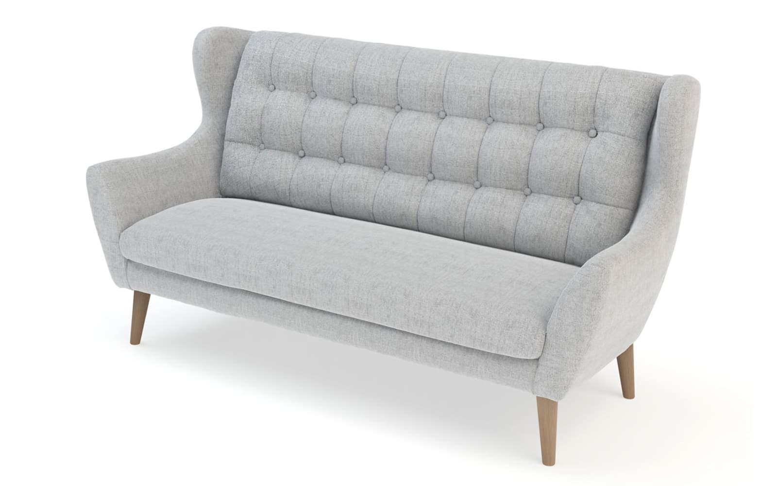 Canapea HENRY, 197×107×94 cm din lemn masiv