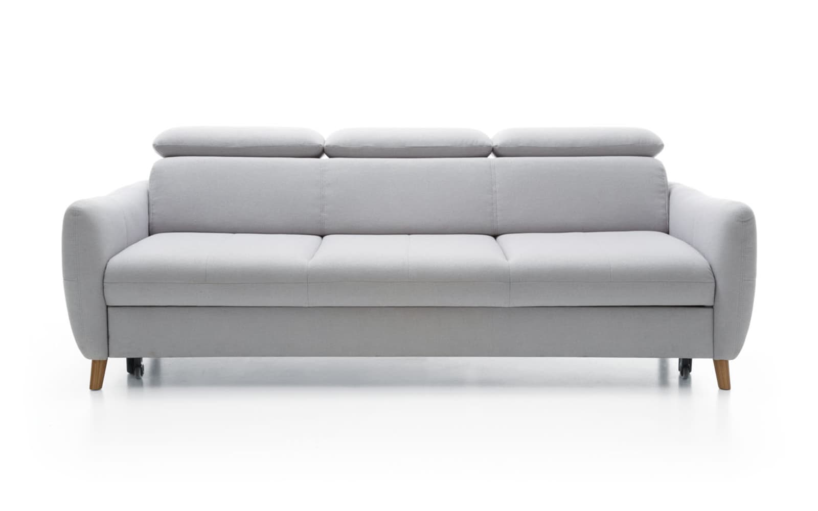 Canapea extensibilă Hugo, 226×81/96×99 cm din lemn masiv