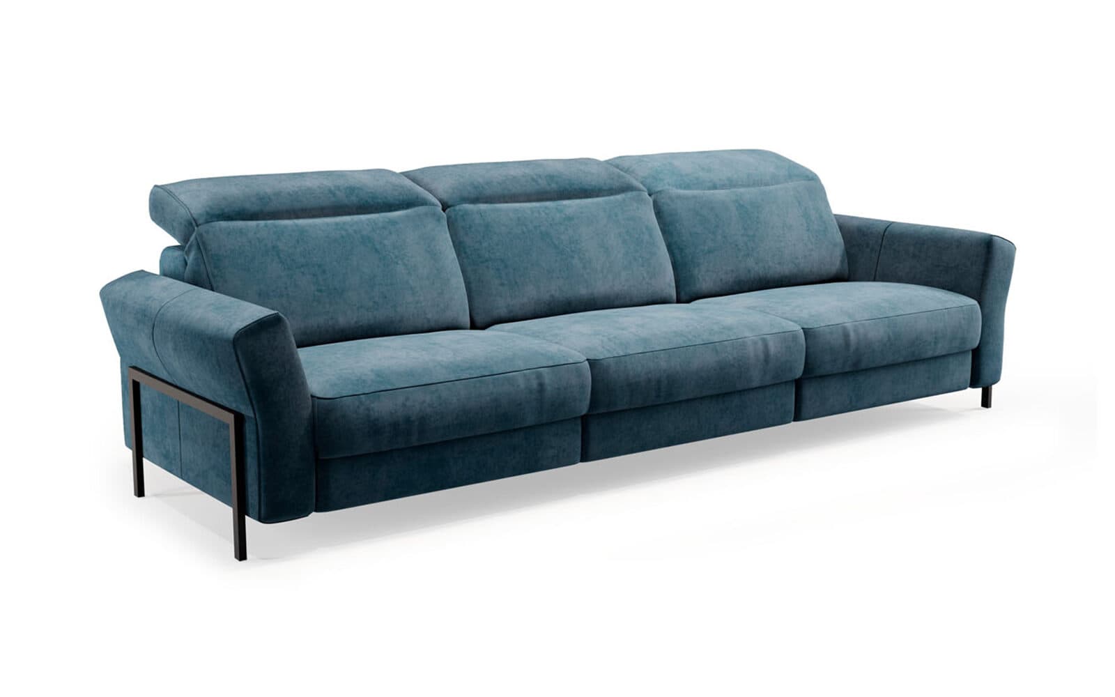 Canapea Mellow, 238×87×104 cm din lemn masiv