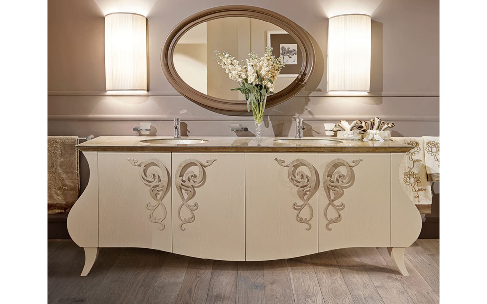 Comoda baie Glamour – 219,5 x 50 x 83,5 cm