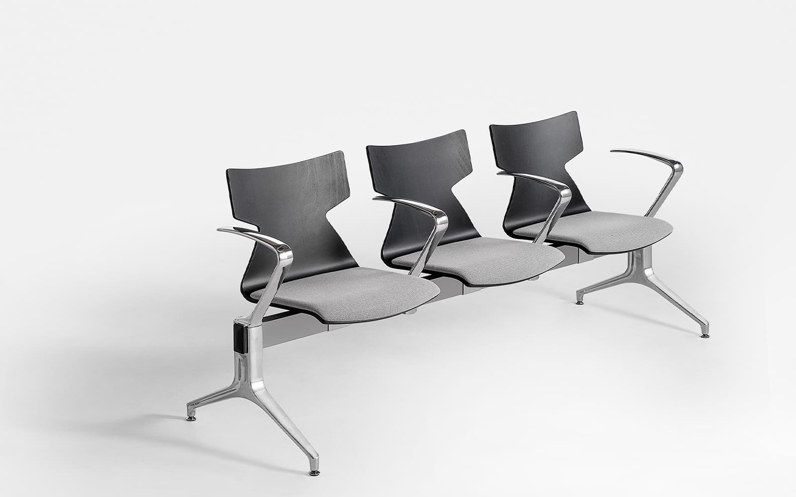 Kimbox Wood Bench – Banca 2 locuri din lemn de fag vopsit din lemn masiv