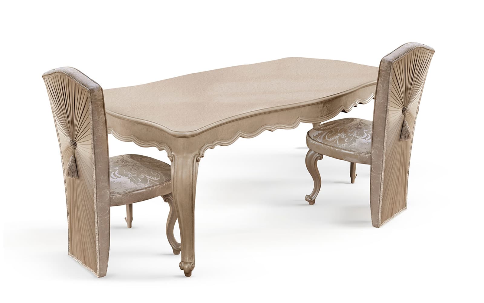Masa extensibila LESTER – Eleganta clasica cu finisaj de lux din lemn masiv