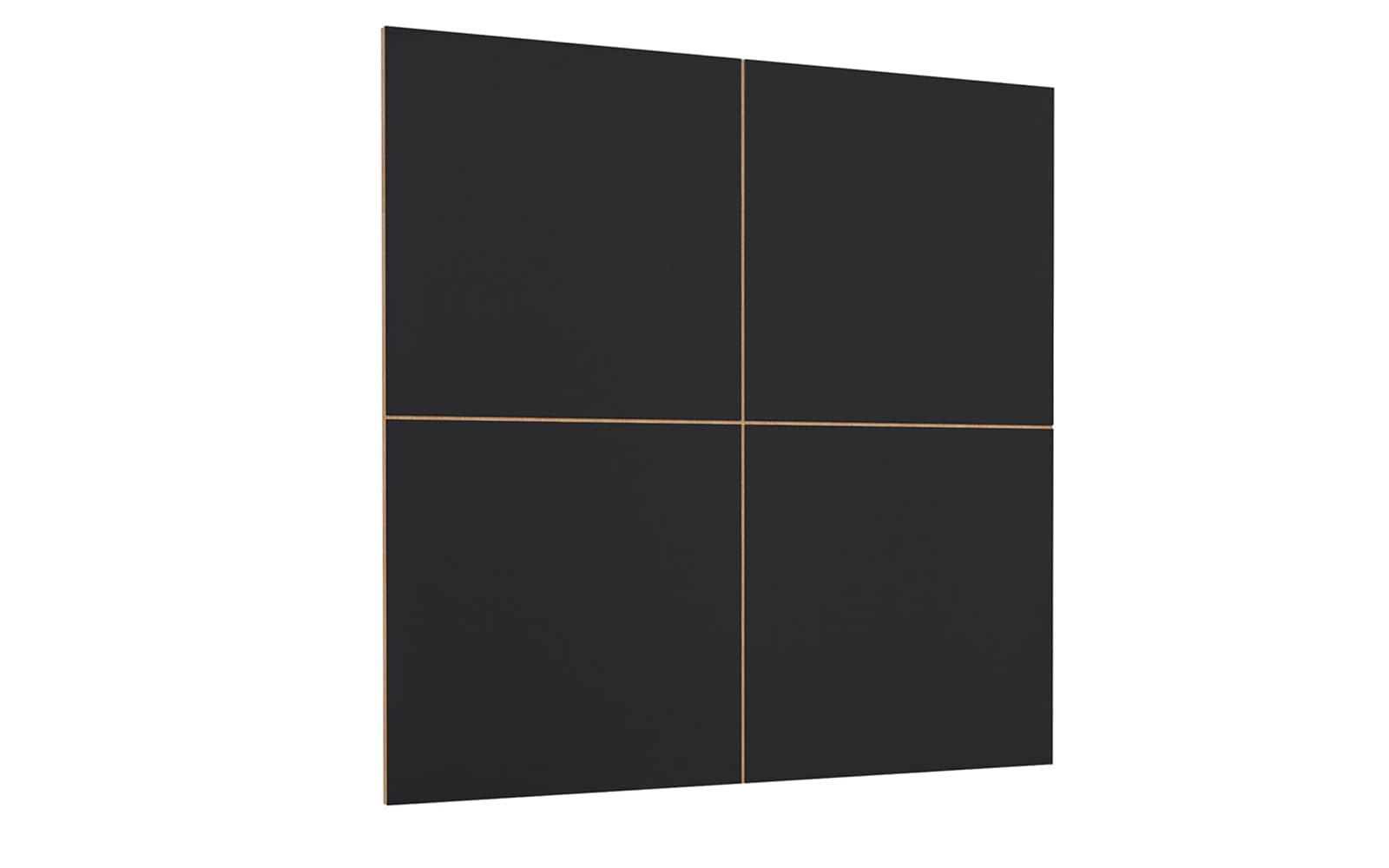 Panou decorativ TV Livento, 146×146×2 cm