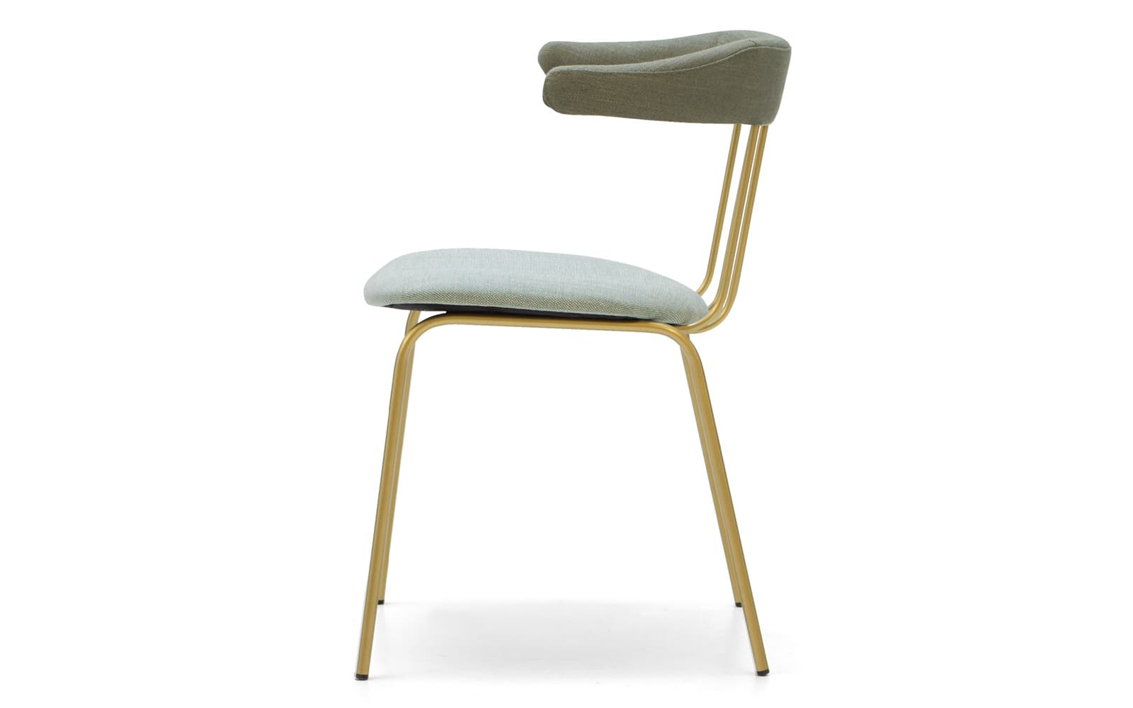Scaun Sillon Miki, Cadru Metalic Sudat, Design Cu Spătar Extins, Personalizabil din lemn masiv