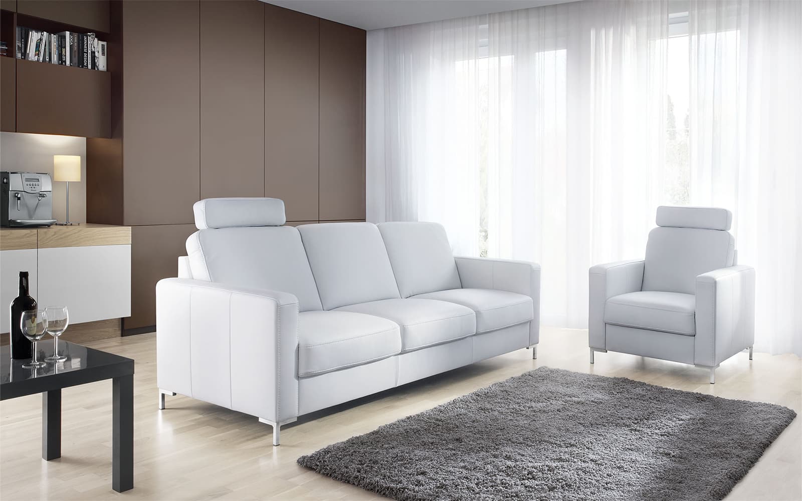 Fotoliu BASIC , 82×85×91 cm