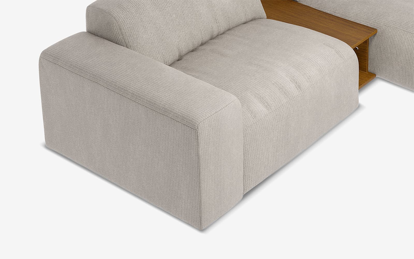 Canapea Tommy, 293×69×107 cm din lemn masiv