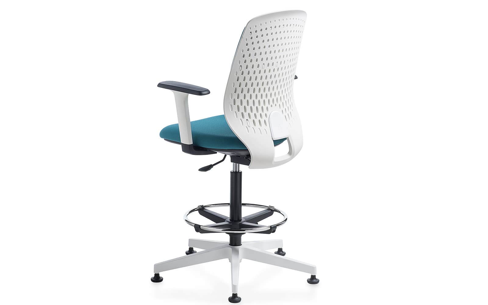 Key Smart Stool – Fotoliu pivotant din lemn masiv