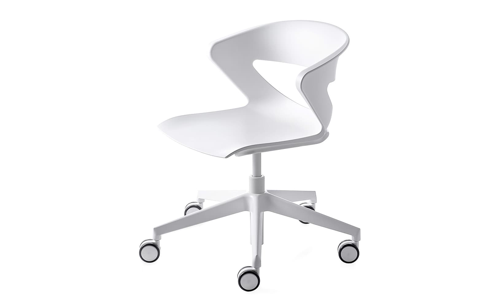 Kicca – Scaun pivotant cu 4 picioare pe roti