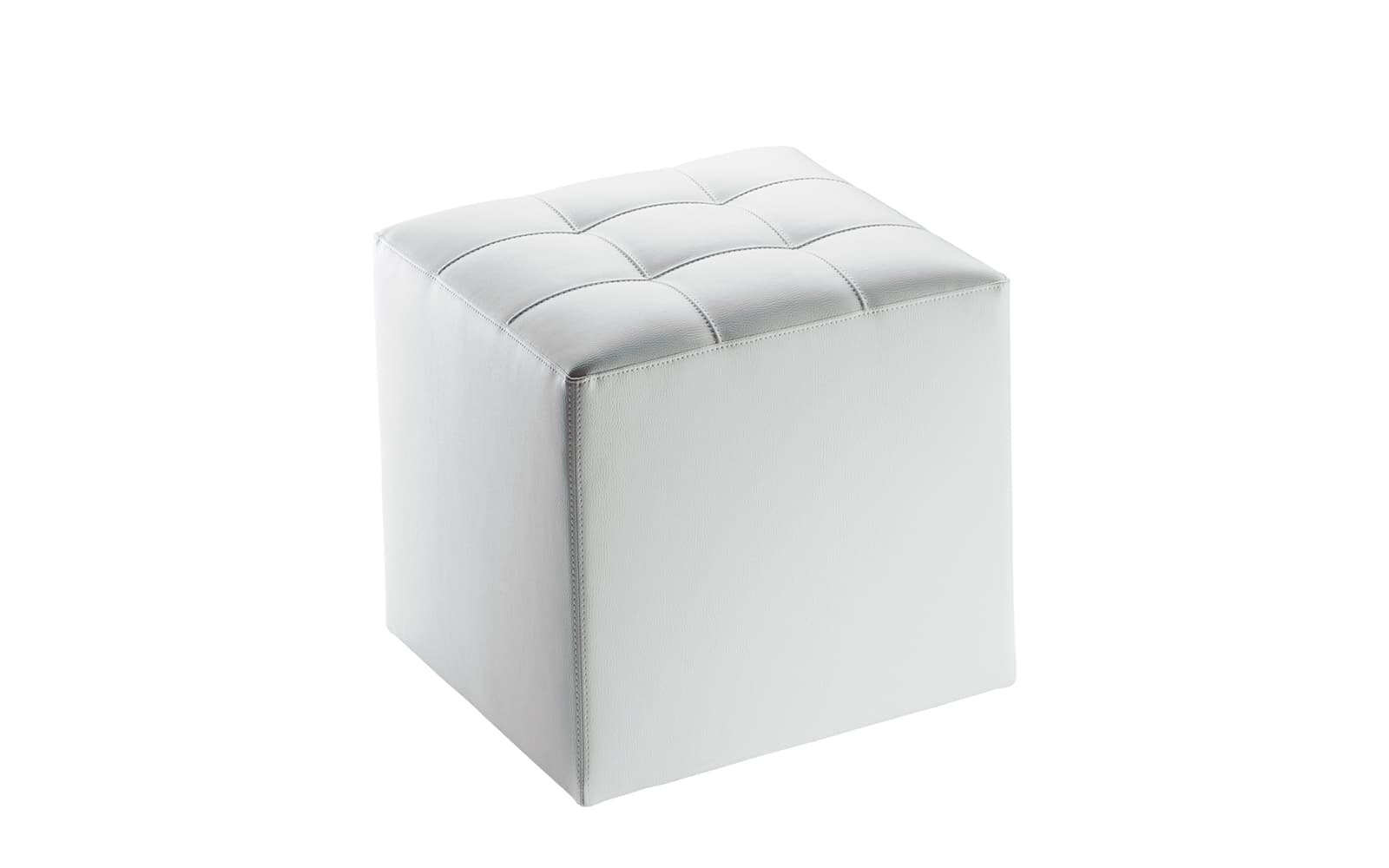 Taburet Kubox – 1 loc, tapitat din lemn masiv